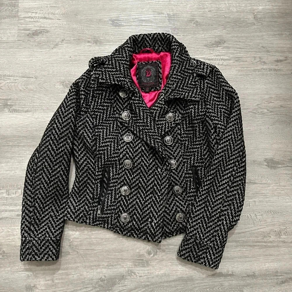 Vintage Dollhouse tweet jacket Sz M